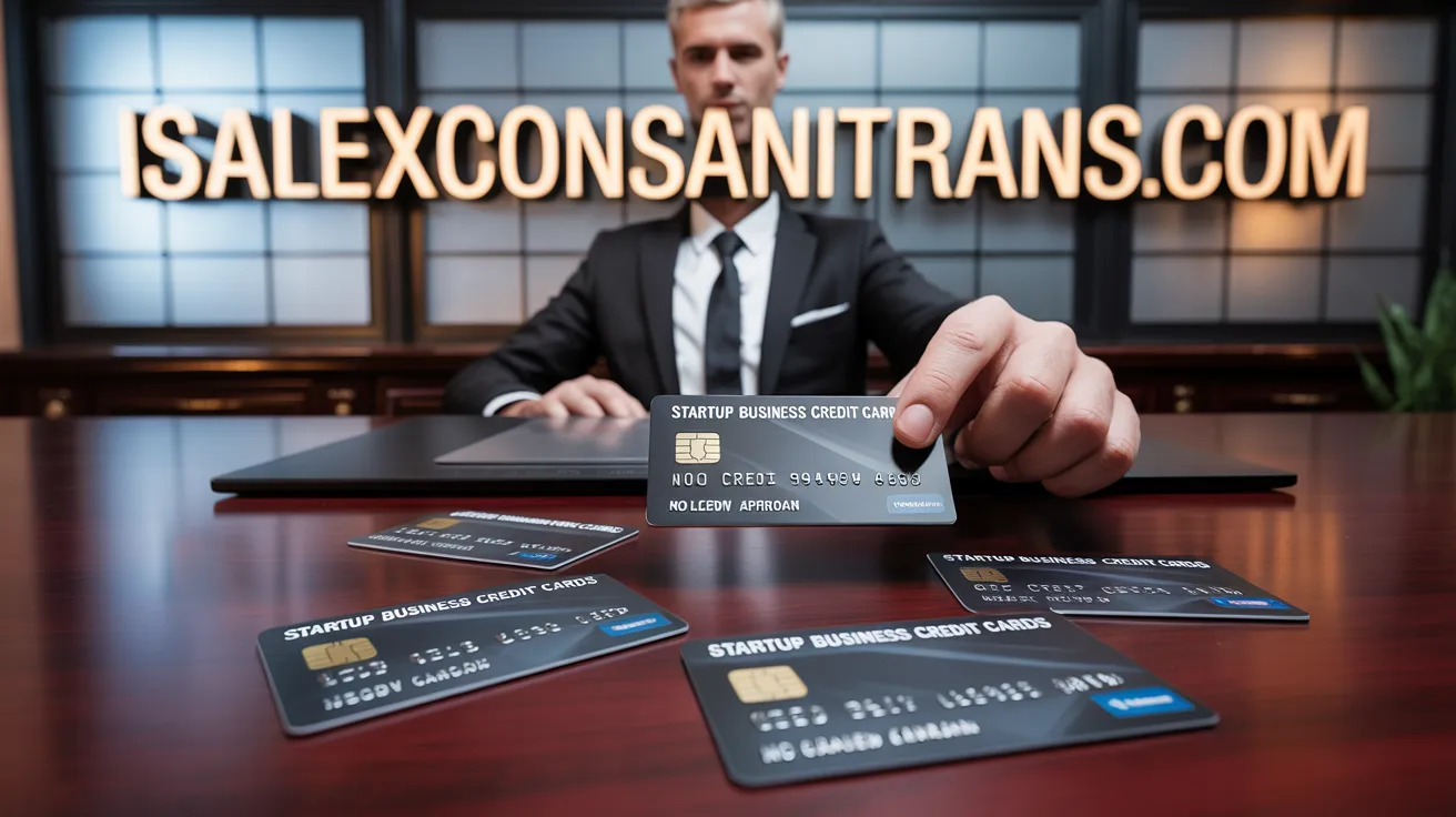 Startup Business Credit Cards with No Credit Guaranteed Approval