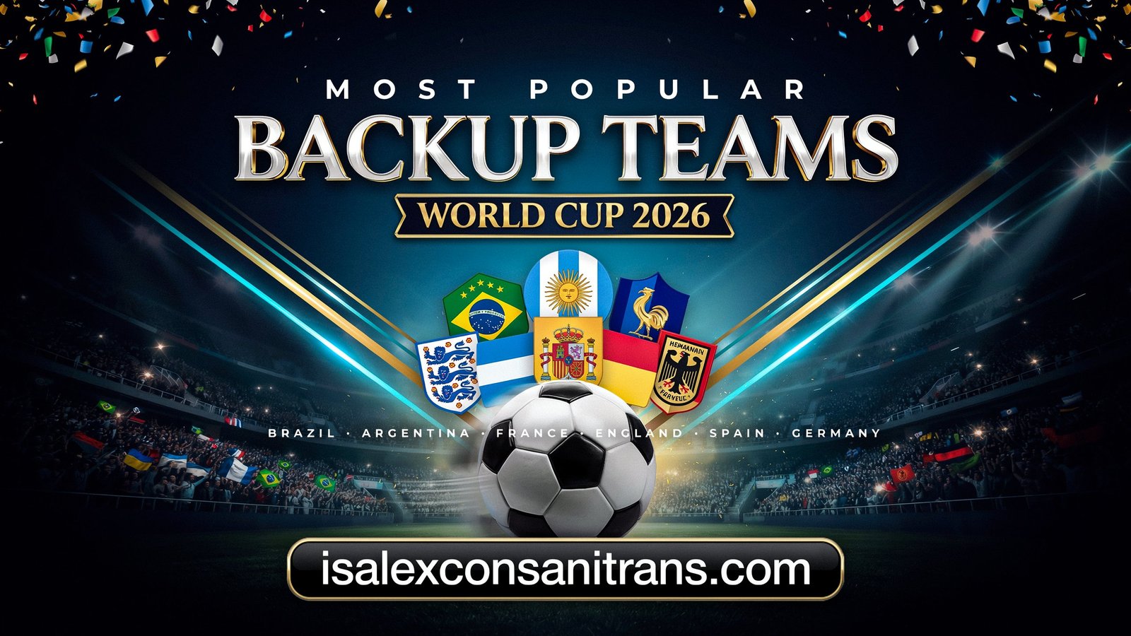 Most Popular Backup Teams in World Cup 2026