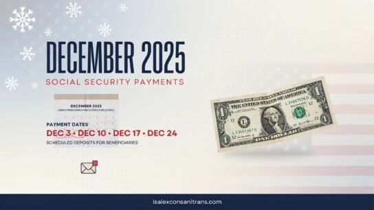 December 2025 Social Security Payments