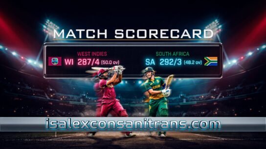 West Indies vs South Africa Cricket Scorecard