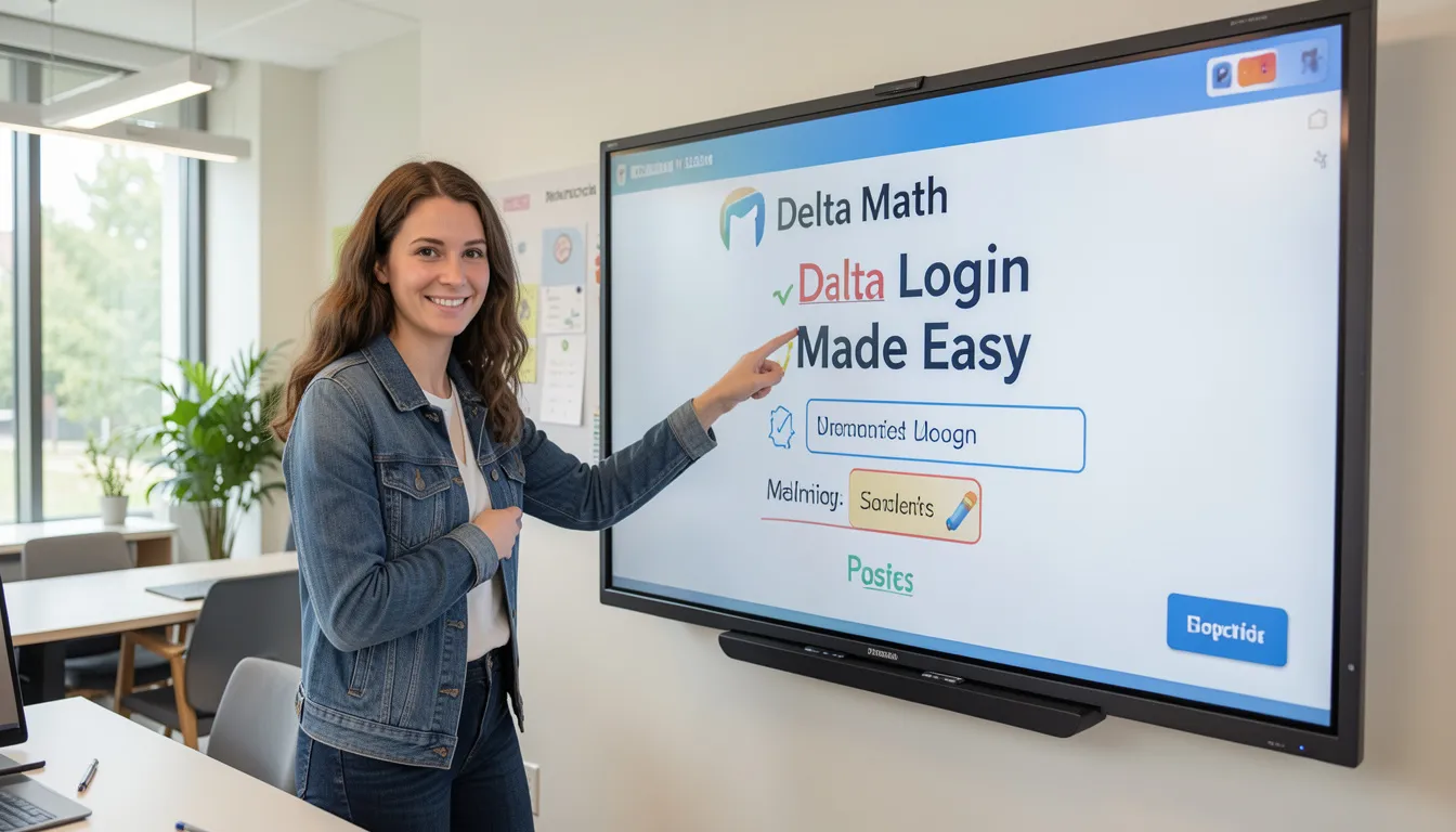 Delta Math Login Made Easy