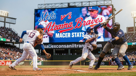 Mets vs Atlanta Braves Match Player Stats