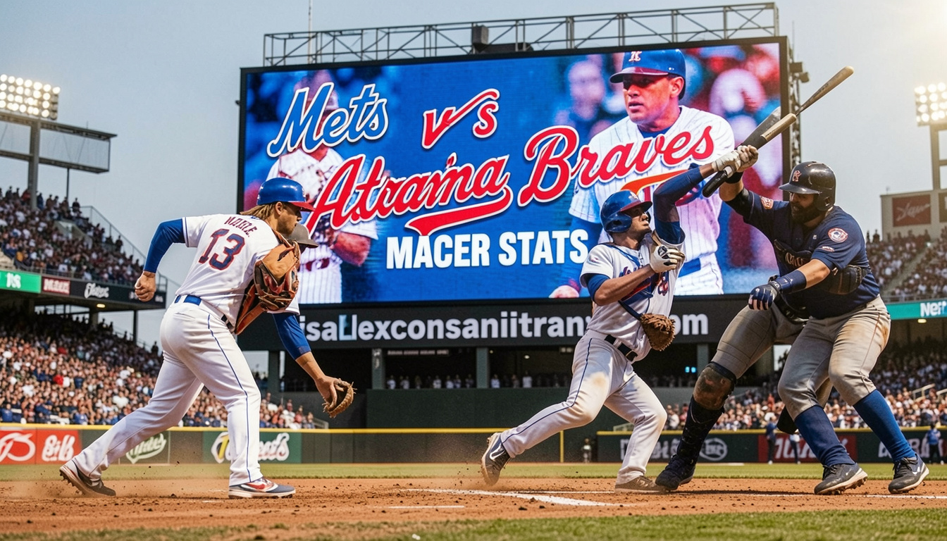 Mets vs Atlanta Braves Match Player Stats