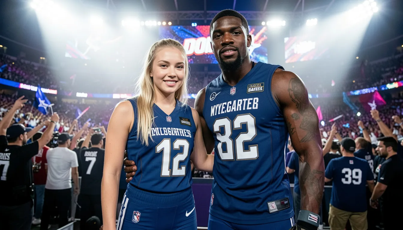 Chloe Kim And Myles Garrett
