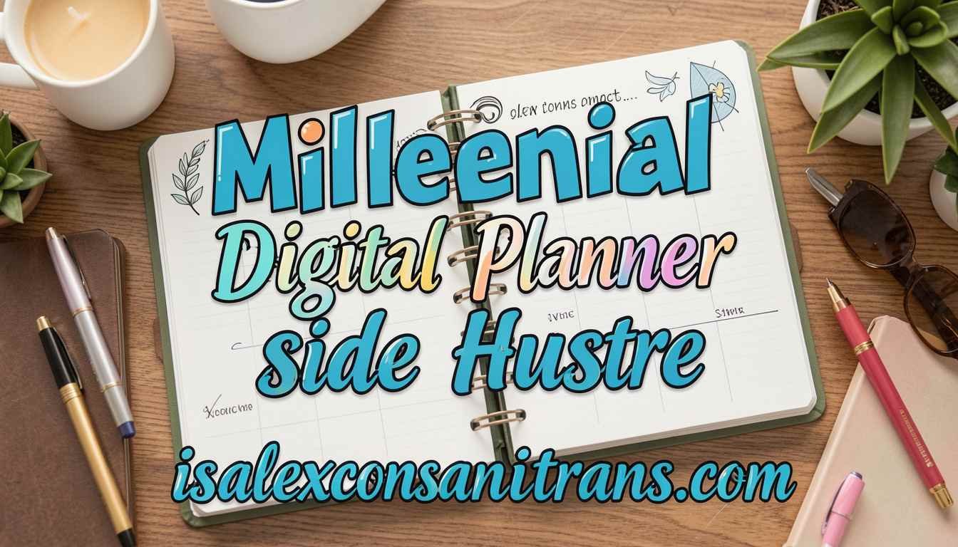 Millennial Digital Planner Side Hustle