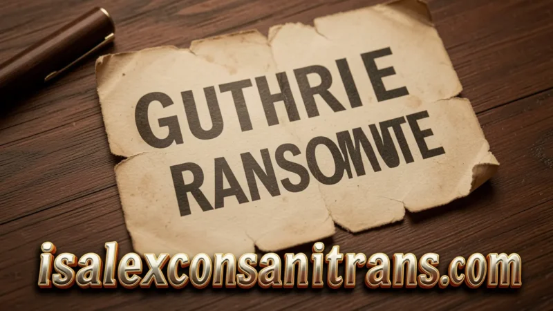 Shocking Guthrie Ransom Note: What It Reveals and Why It Matters in 2026
