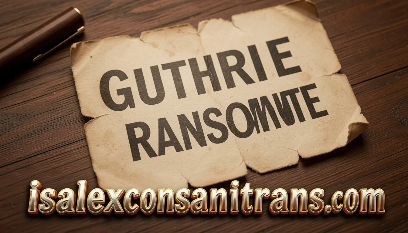 Guthrie Ransom Note