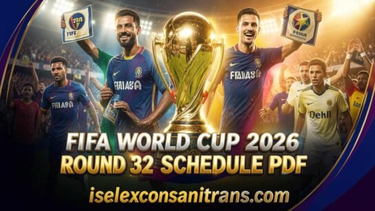 FIFA World Cup 2026 Round of 32 Schedule PDF