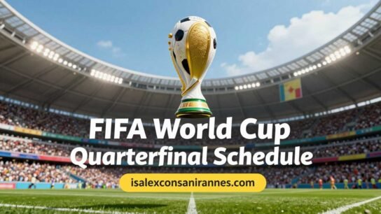 FIFA World Cup Quarterfinal Schedule