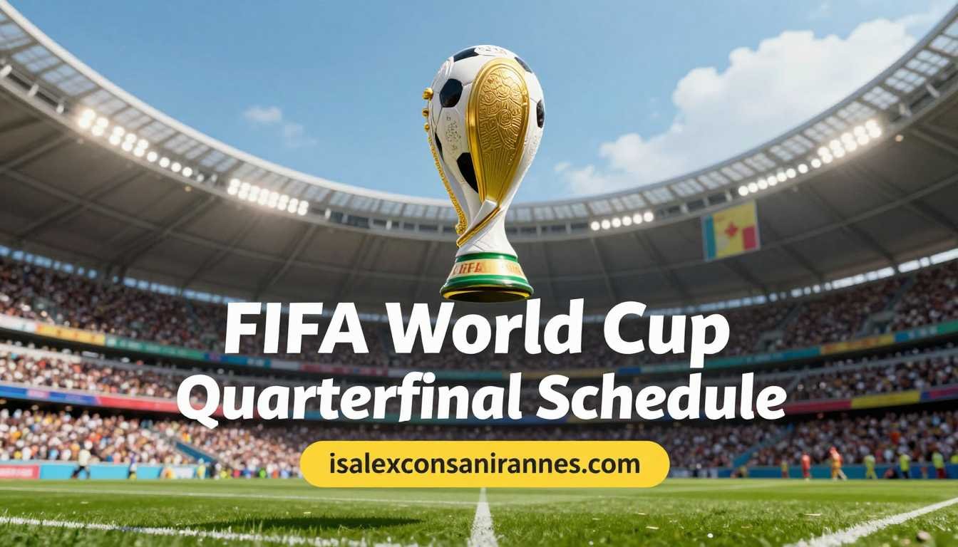 FIFA World Cup Quarterfinal Schedule