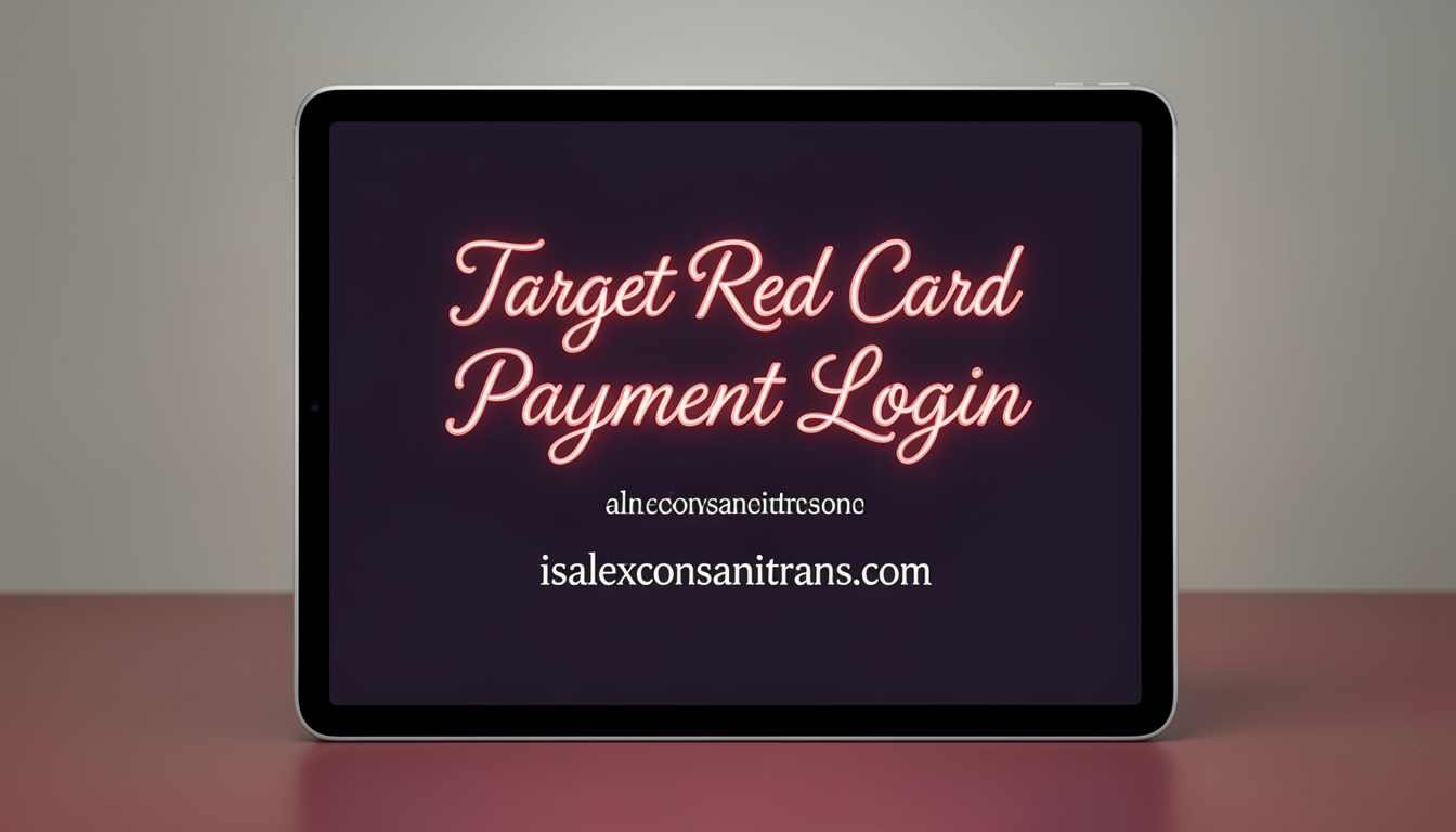 Target Red Card Payment Login