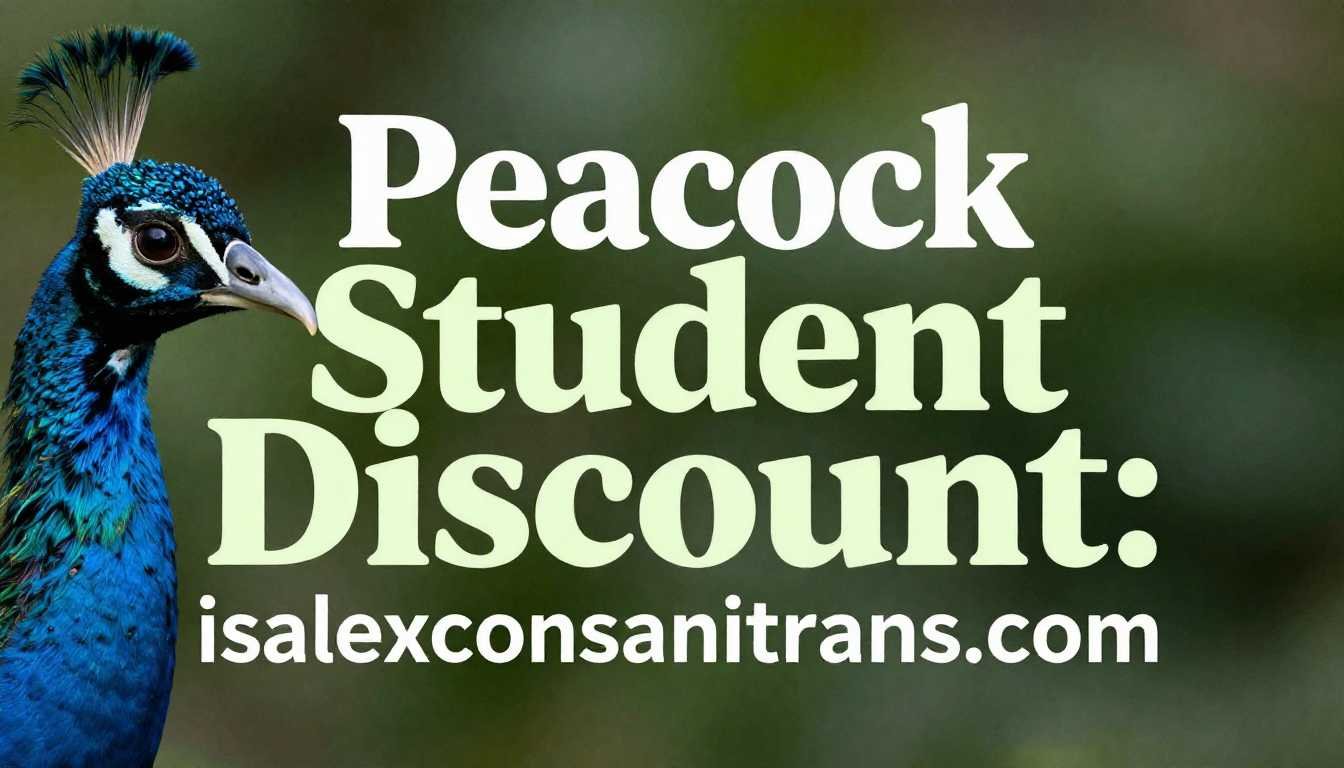 Peacock Student Discount